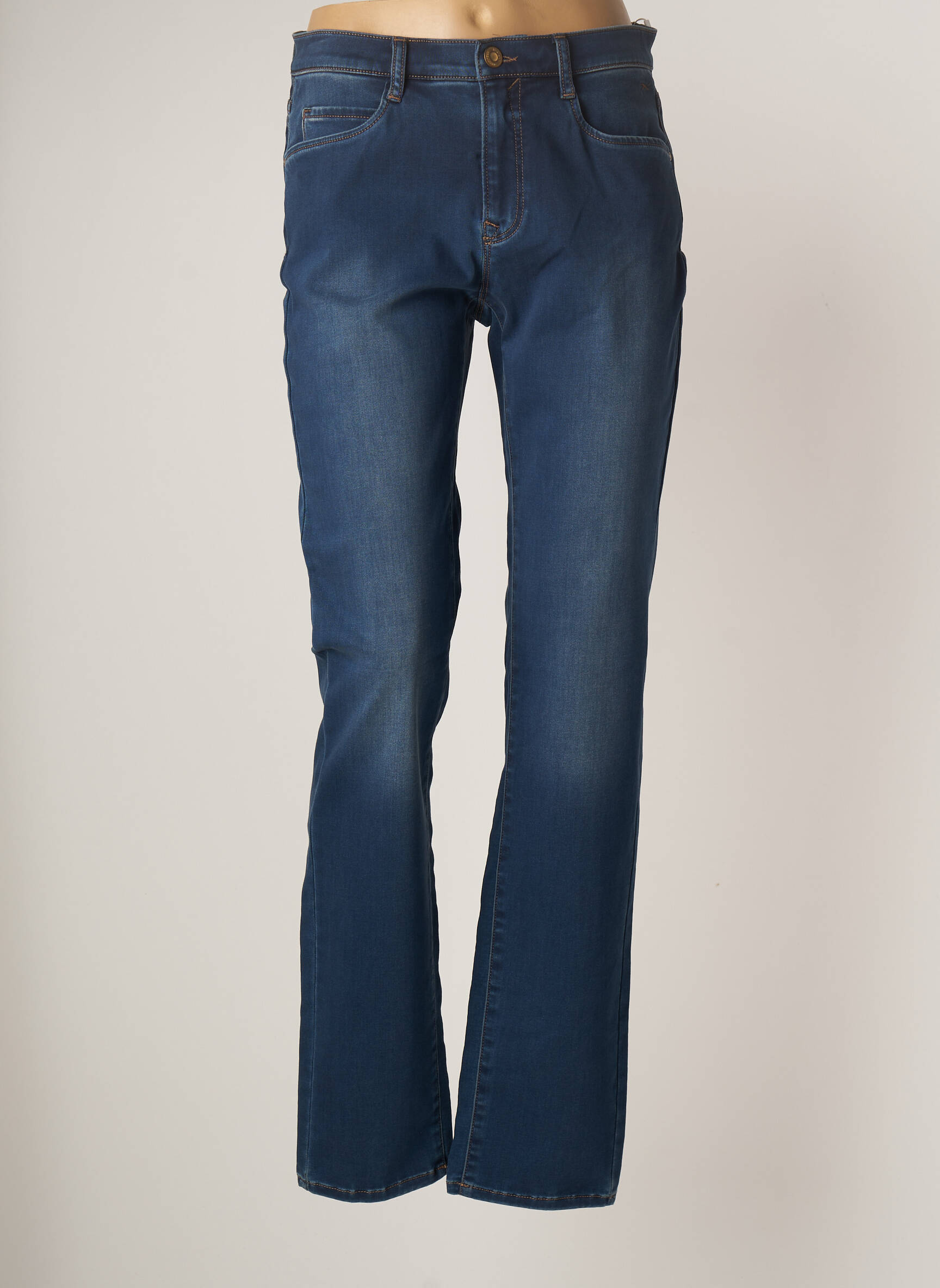 Brax Jeans Coupe Slim Femme couleur bleu