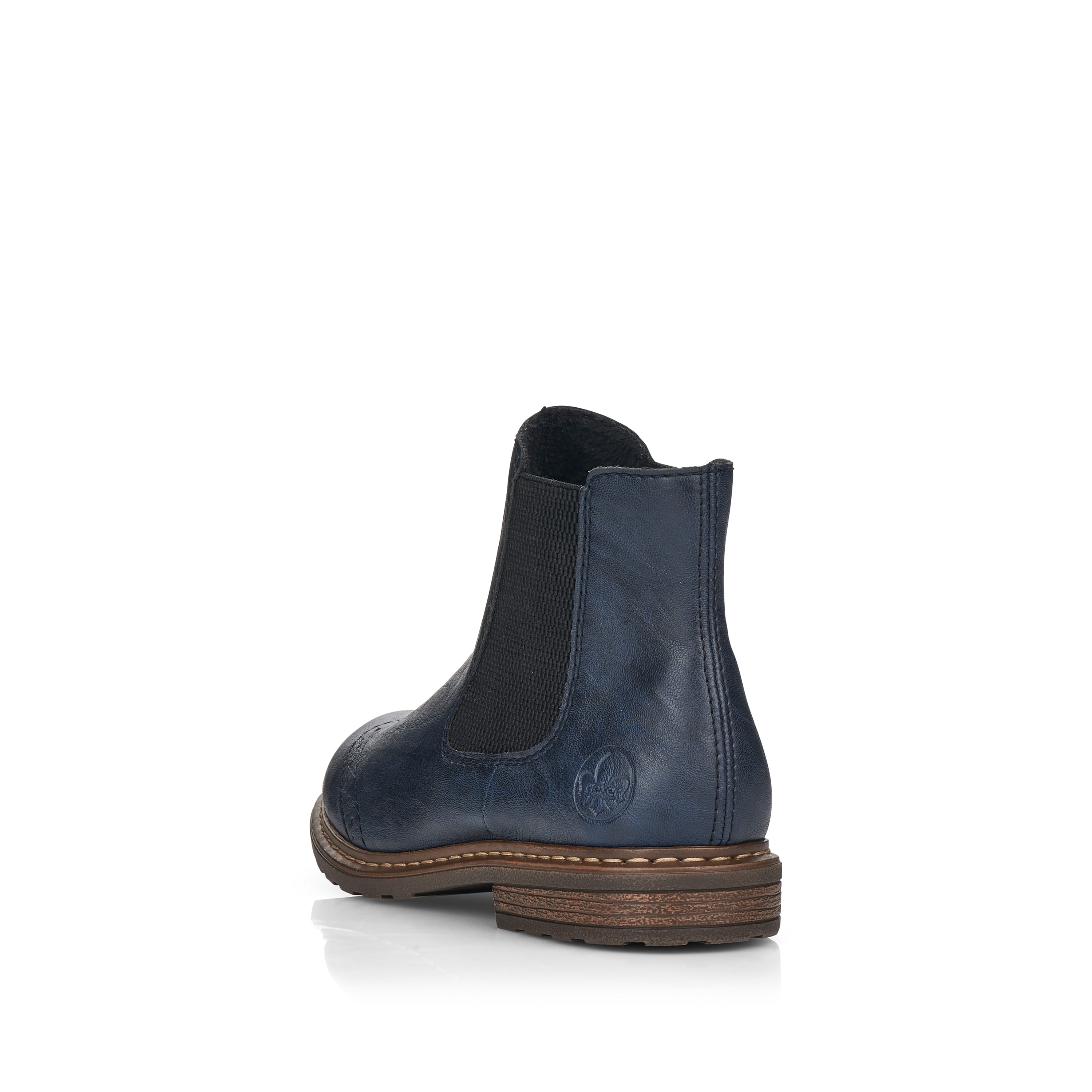 Rieker Damen Chelsea Boots marineblau