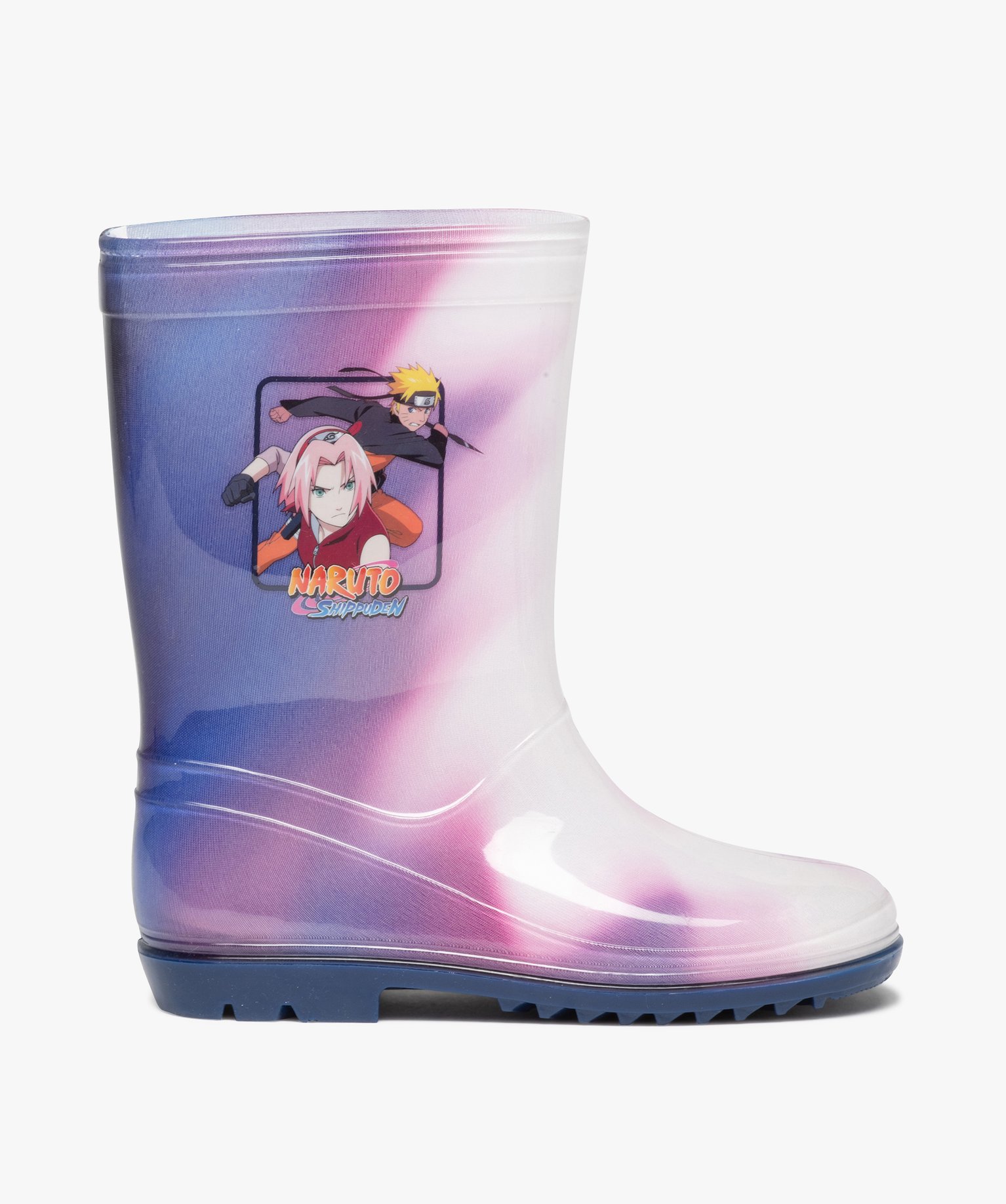 Bottes de pluie fille fantaisie - Naruto violet | GEMO