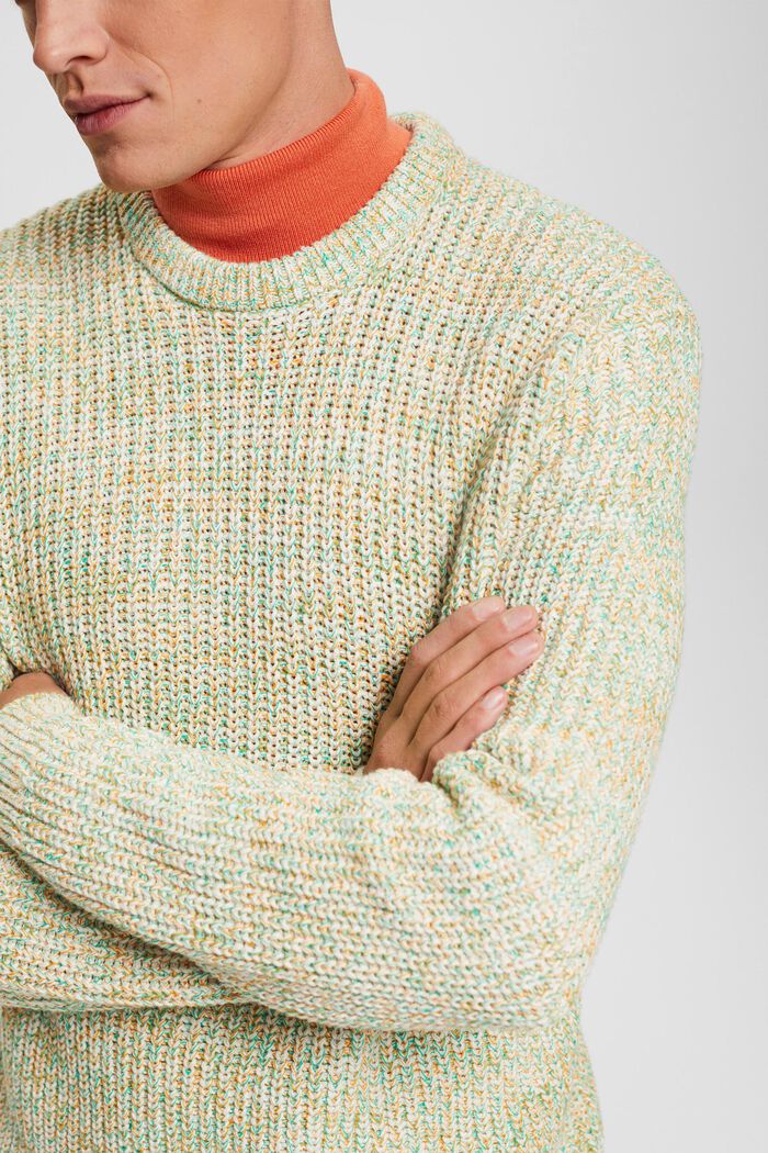 Mehrfarbiger Strickpullover