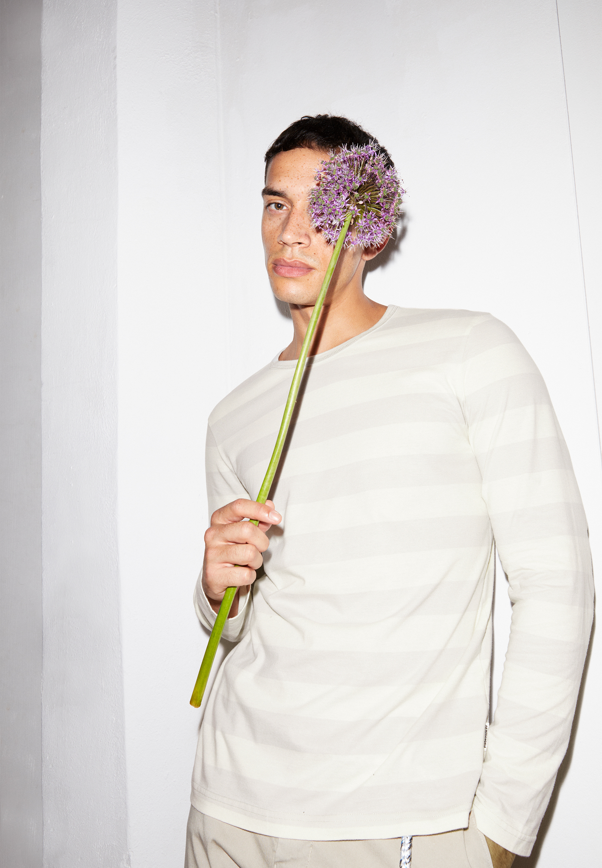 Longsleeve Regular Fit aus Bio-Baumwolle