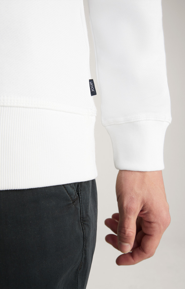 Sweatshirt Salazar in Weiß
