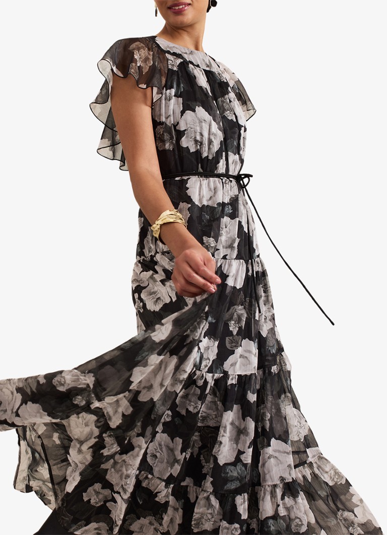 Vestido midi estampado floral Jordine de Phase Eight