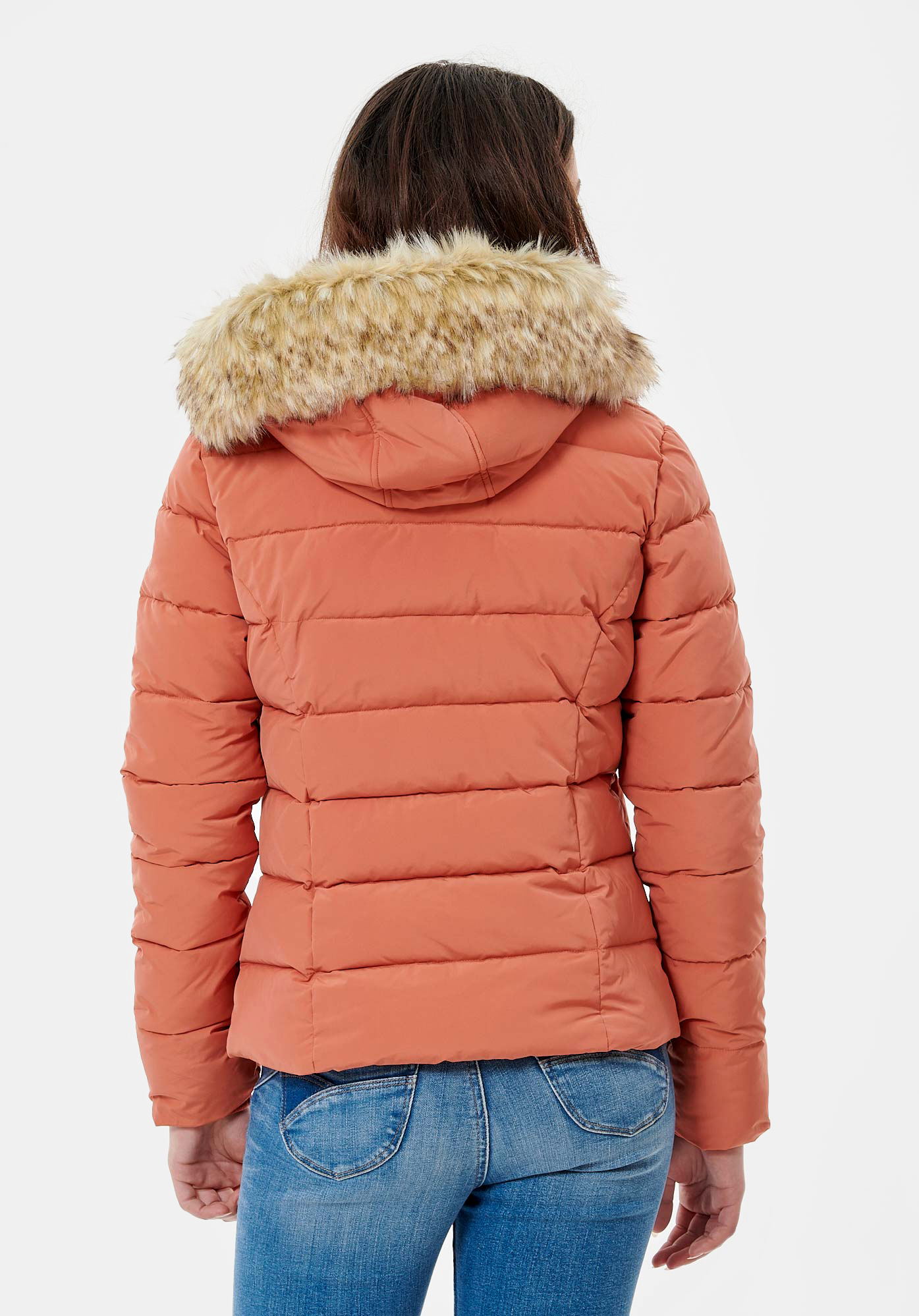 DIBBY  Doudoune orange femme