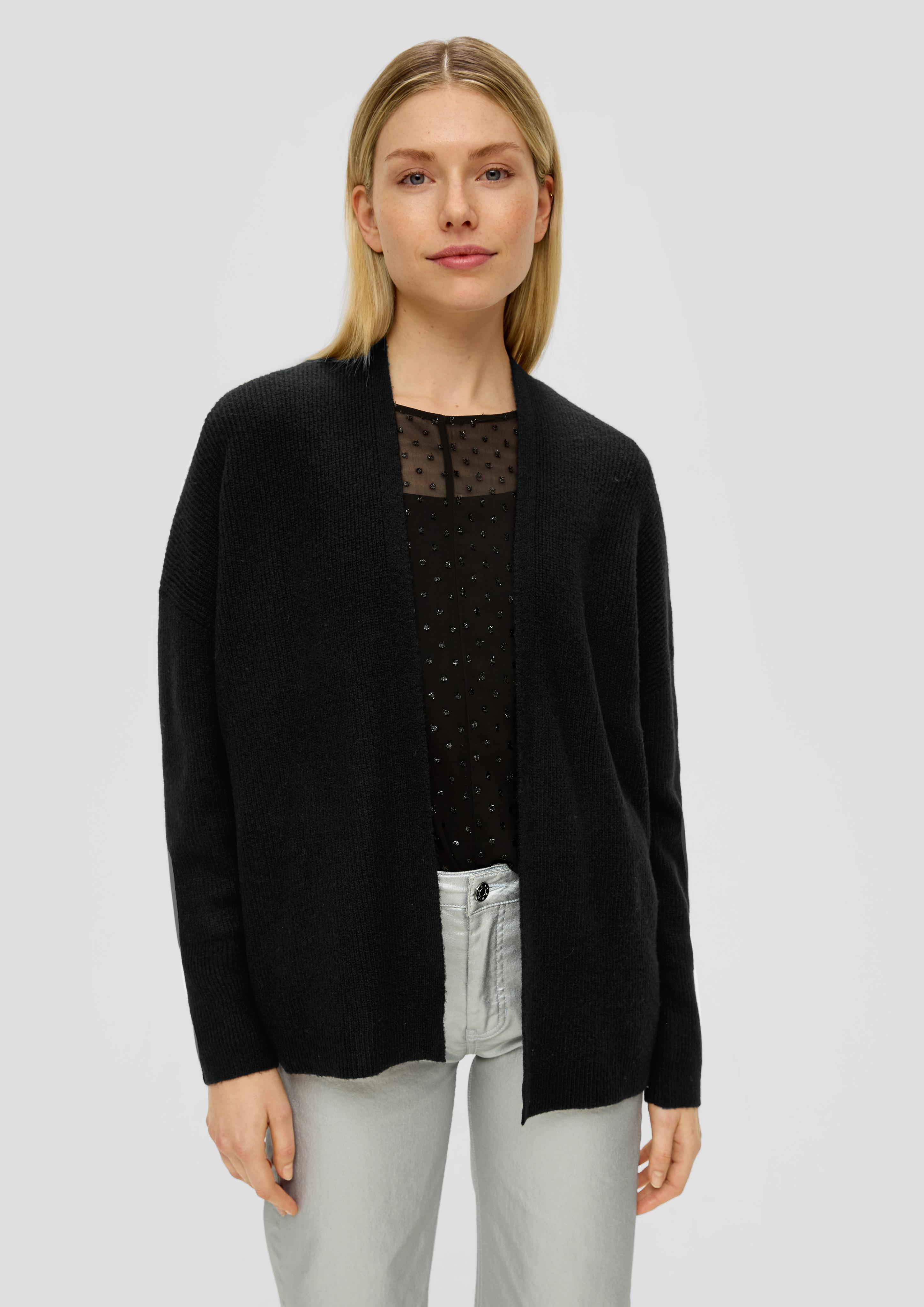 Verschlussloser Cardigan aus weichem Wollmix  2139099-9999