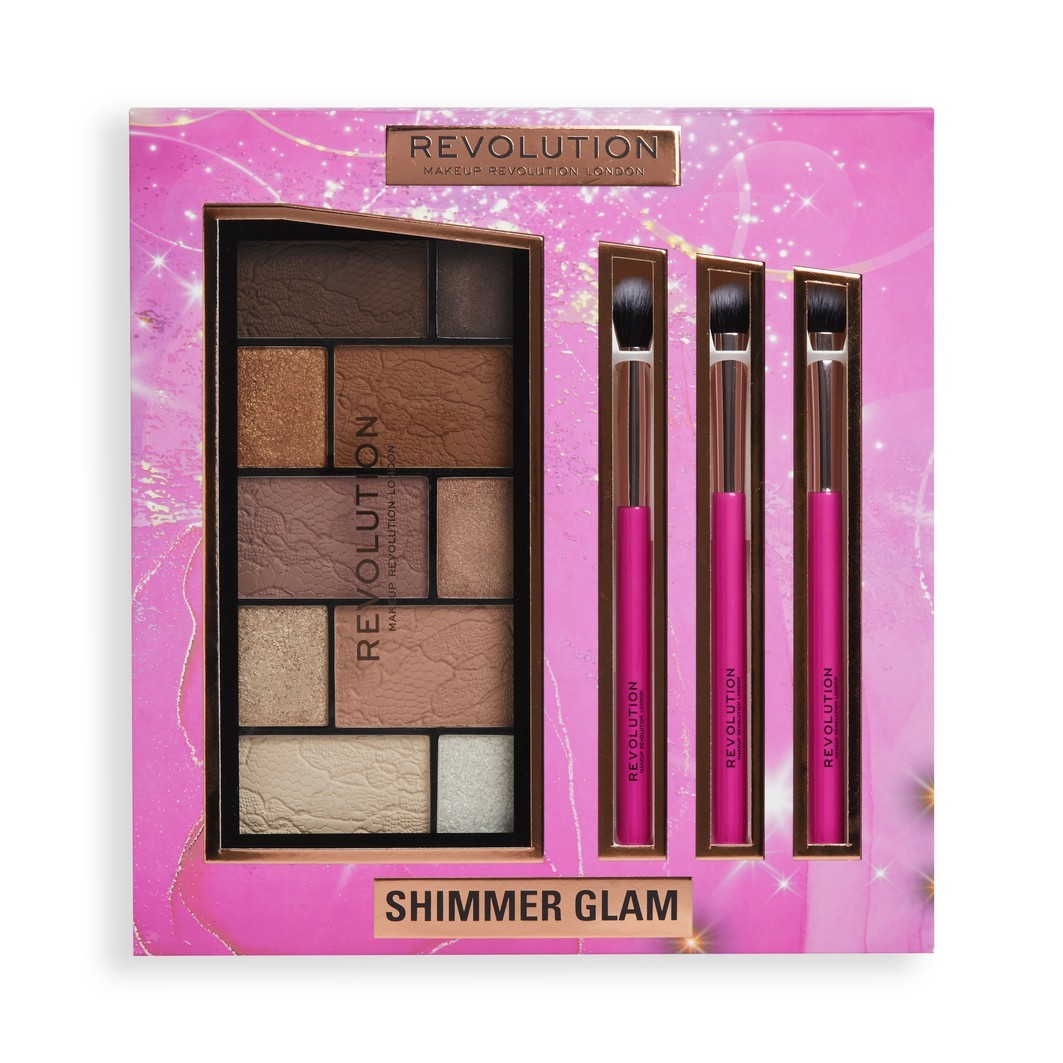 Revolution Shimmer Glam Eye Set Gift Set