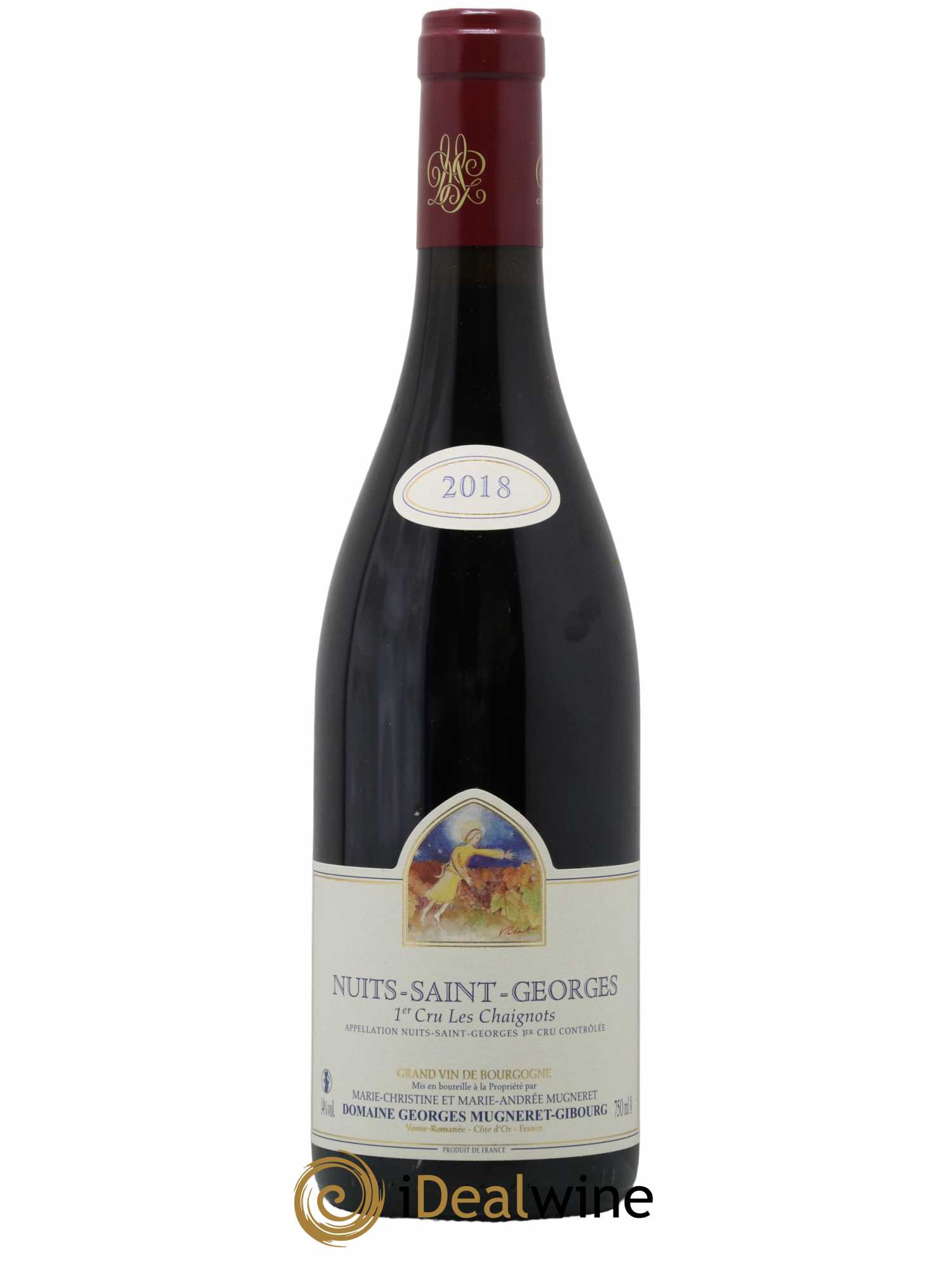 Nuits Saint-Georges 1er Cru Les Chaignots Mugneret-Gibourg (Domaine)  2018 - Lot de 1 Bouteille