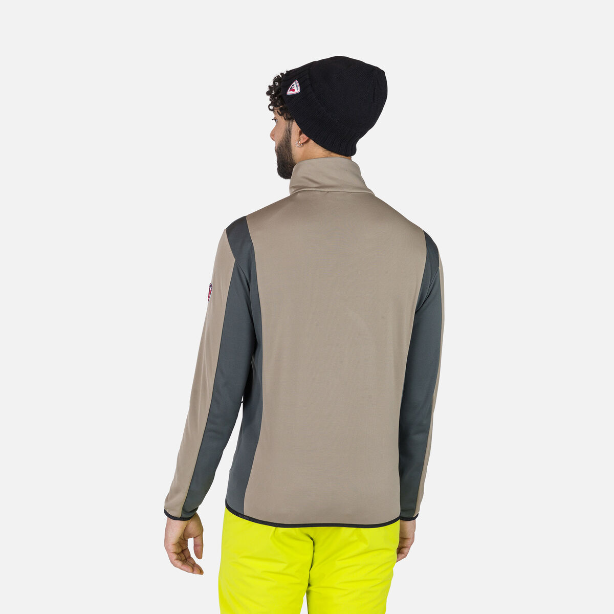 Herrenfleecejacke mit durchgehendem Reißverschluss Diretta