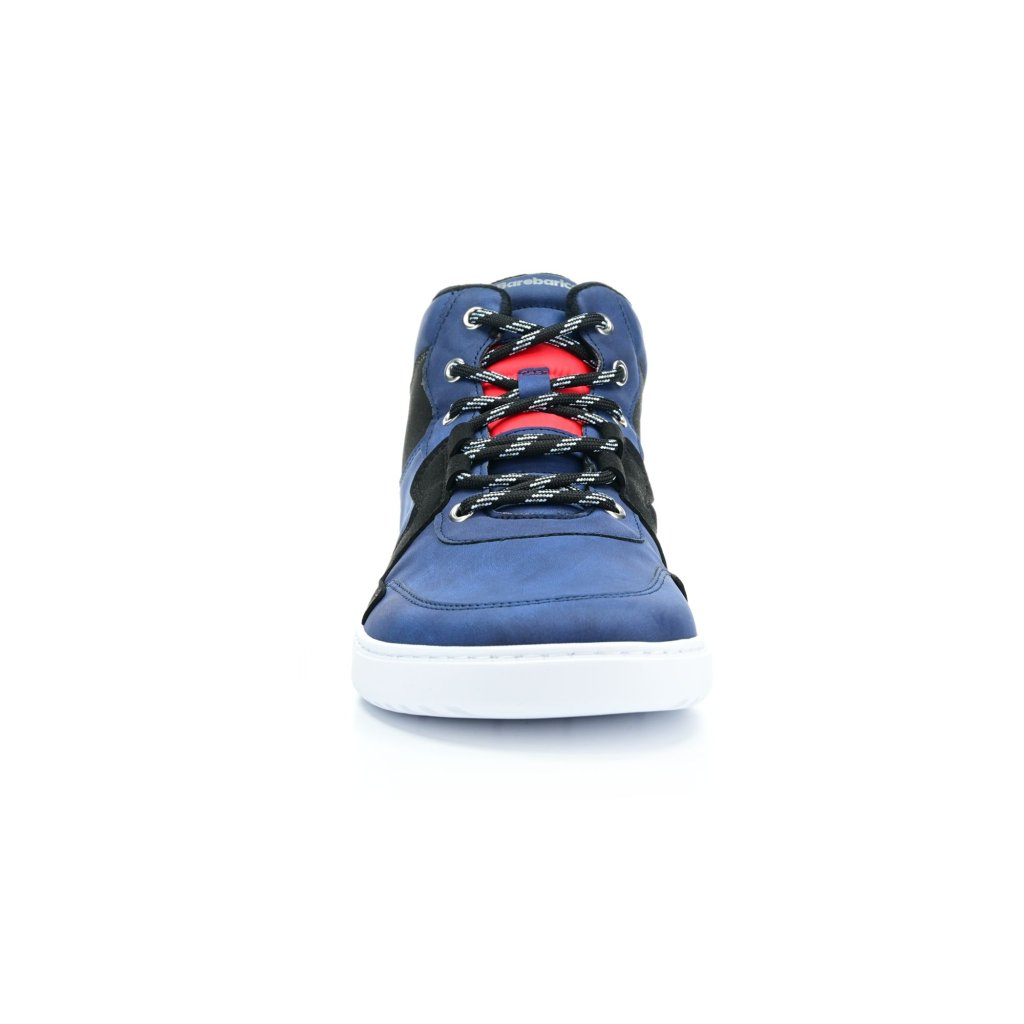 Be Lenka Barebarics Lynx Dark Blue & White Barfußstiefeletten