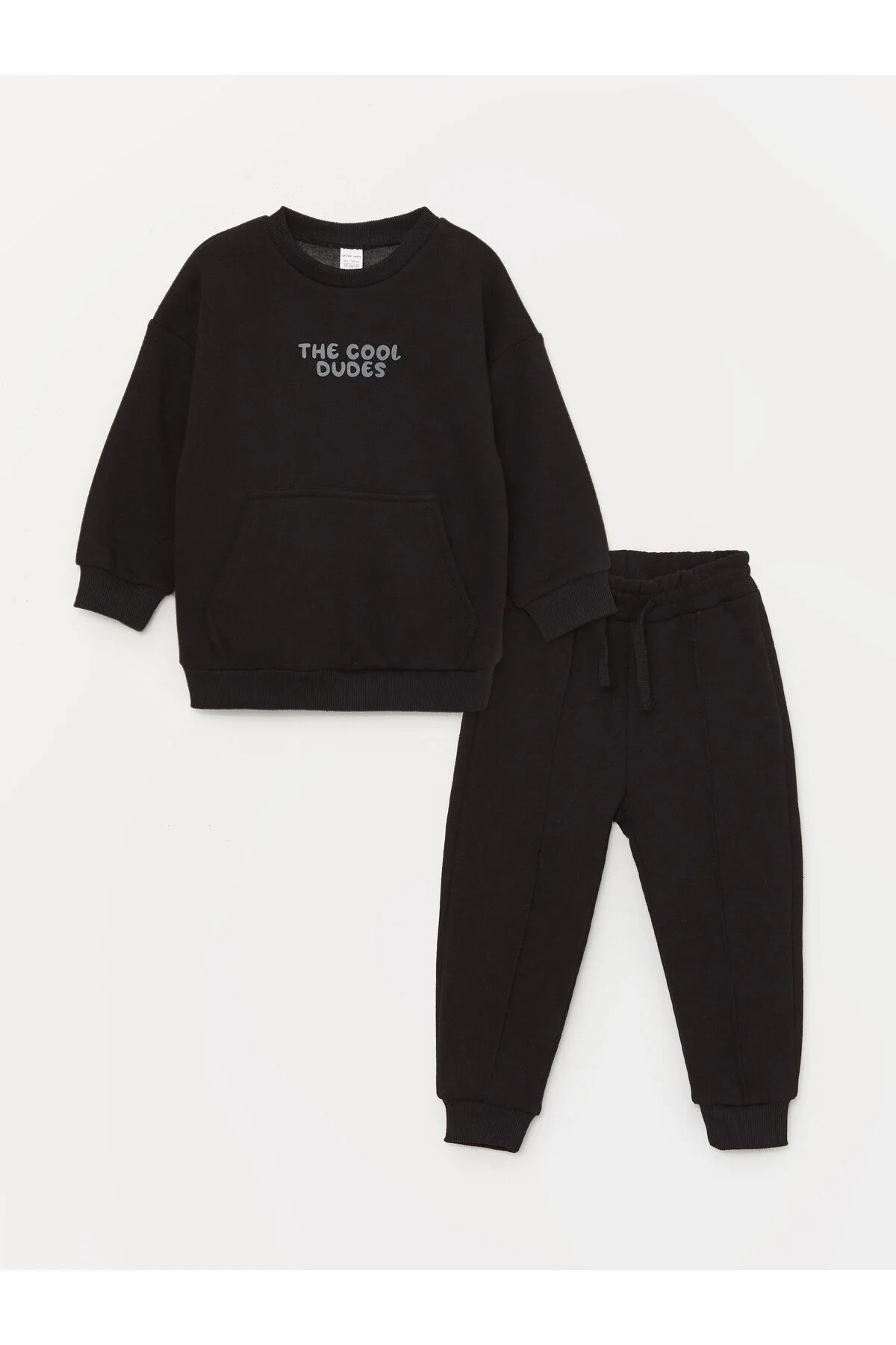 LC Waikiki  Baby-Sweatshirt und Trainingshose mit Rundhalsausschnitt im 2er-Pack