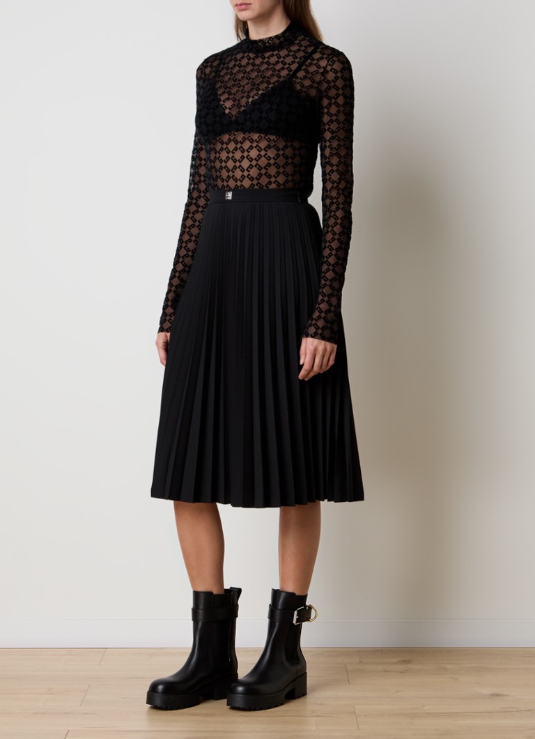 Μπότες Chelsea από δέρμα μοσχαριού Givenchy