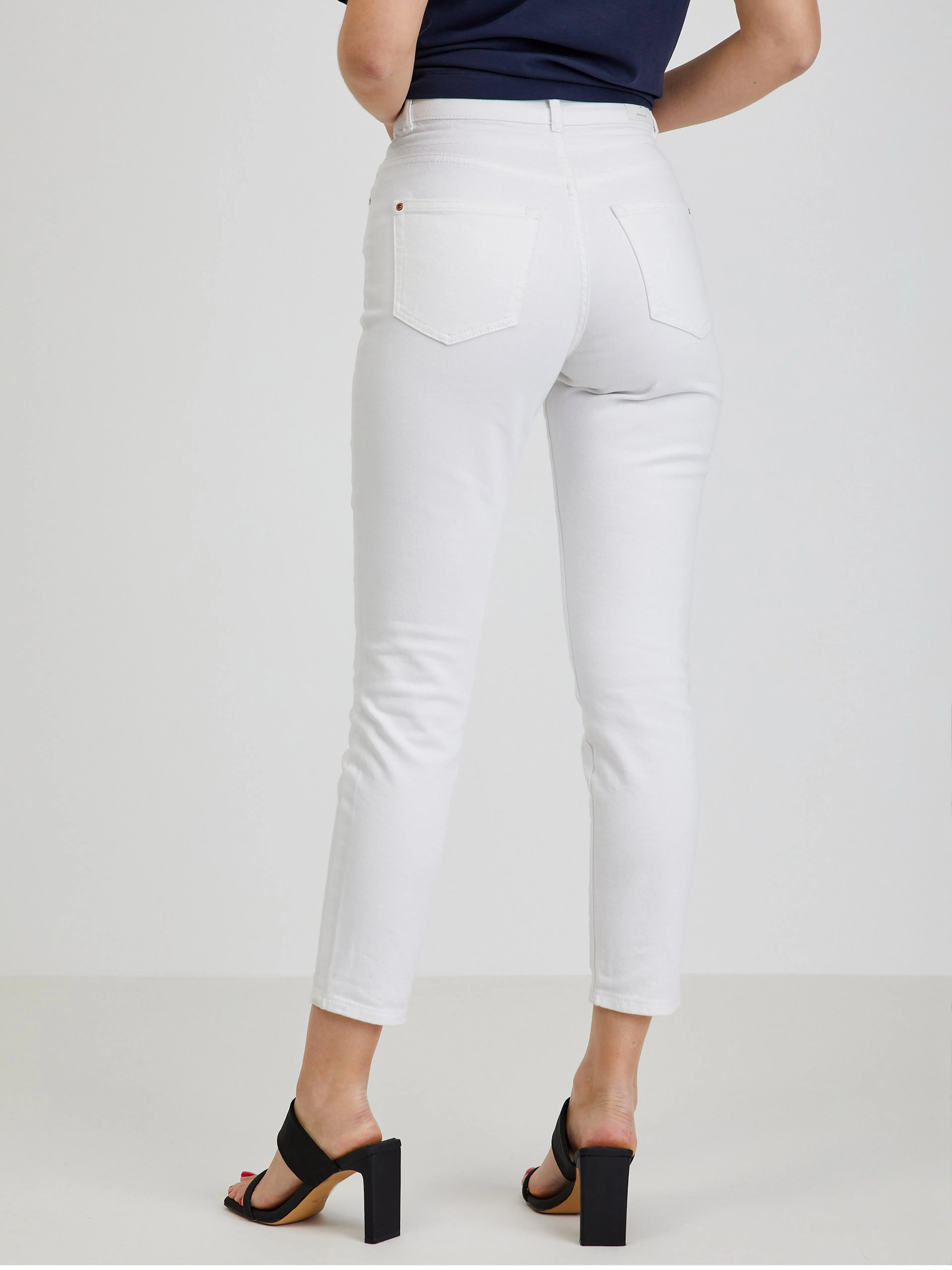 Weiße Damenjeans Slim Fit ORSAY