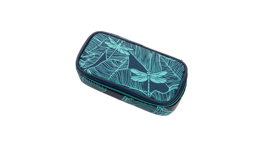schneiders Stiftebox GLOW in the DARK PETROL
