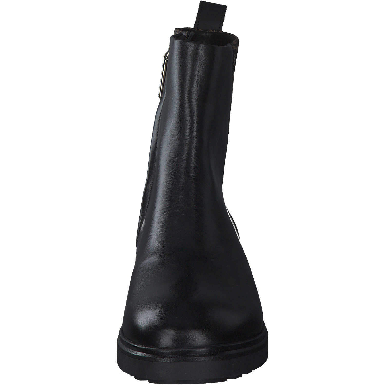 Calvin Klein HW0HW01313, Chelsea Boots, Damen, Schwarz /Brown Mono