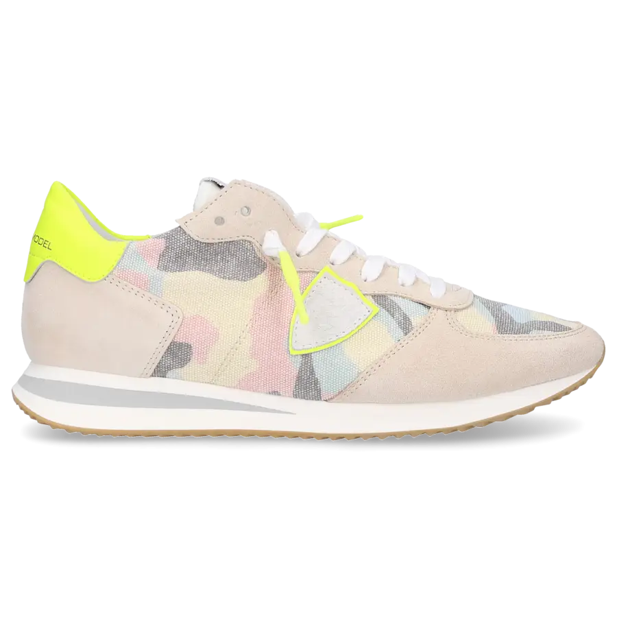 Philippe Model - Sneaker low TZLD Veloursleder - gelb