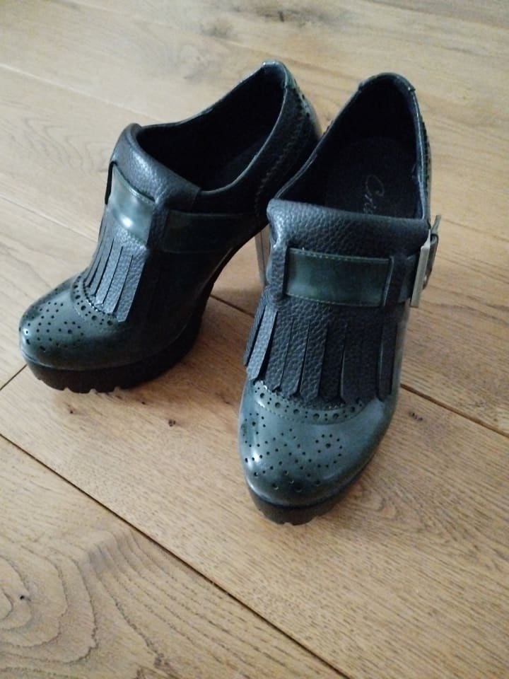 Cristin Ankle-Boots in Dunkelgrün günstig kaufen 36