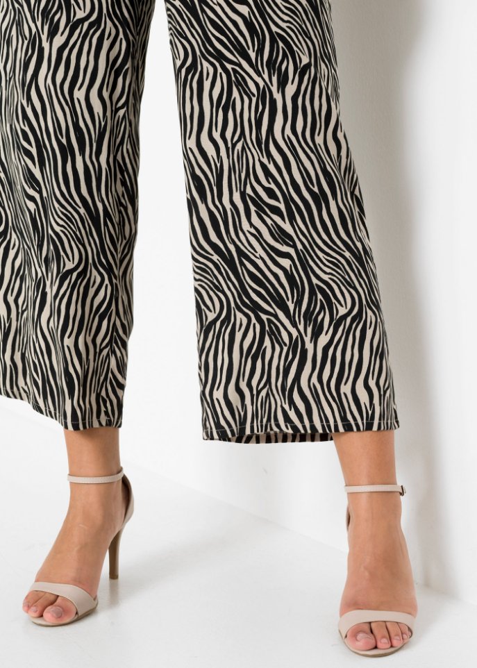 Bedruckte Culotte aus nachhaltiger Viskose