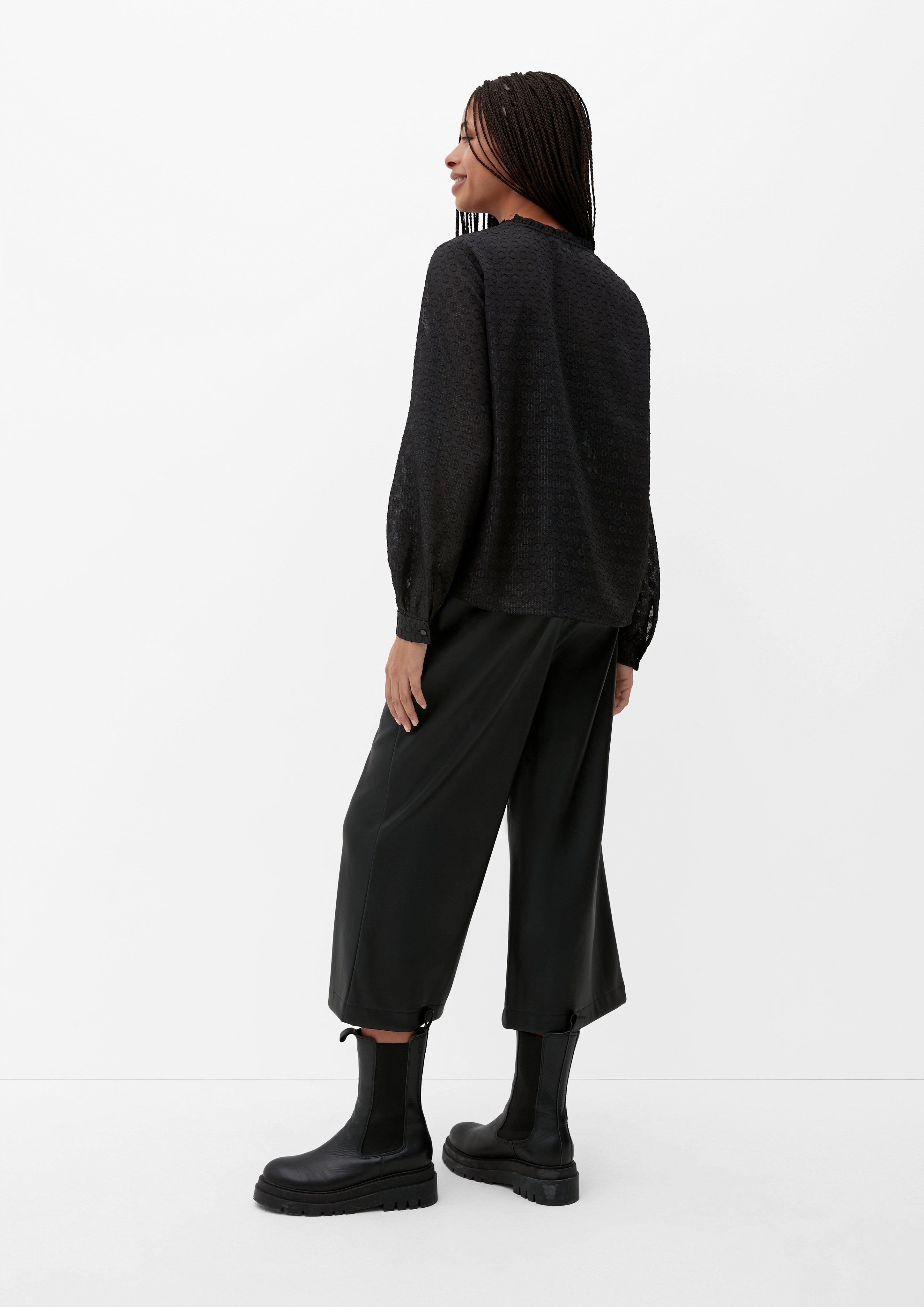Bluse mit Rüschenkragen  2124265-9999
