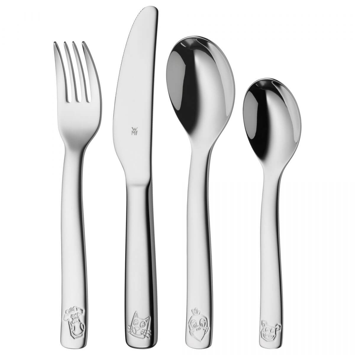 WMF 4-tlg Kinderbesteck-Set Farm