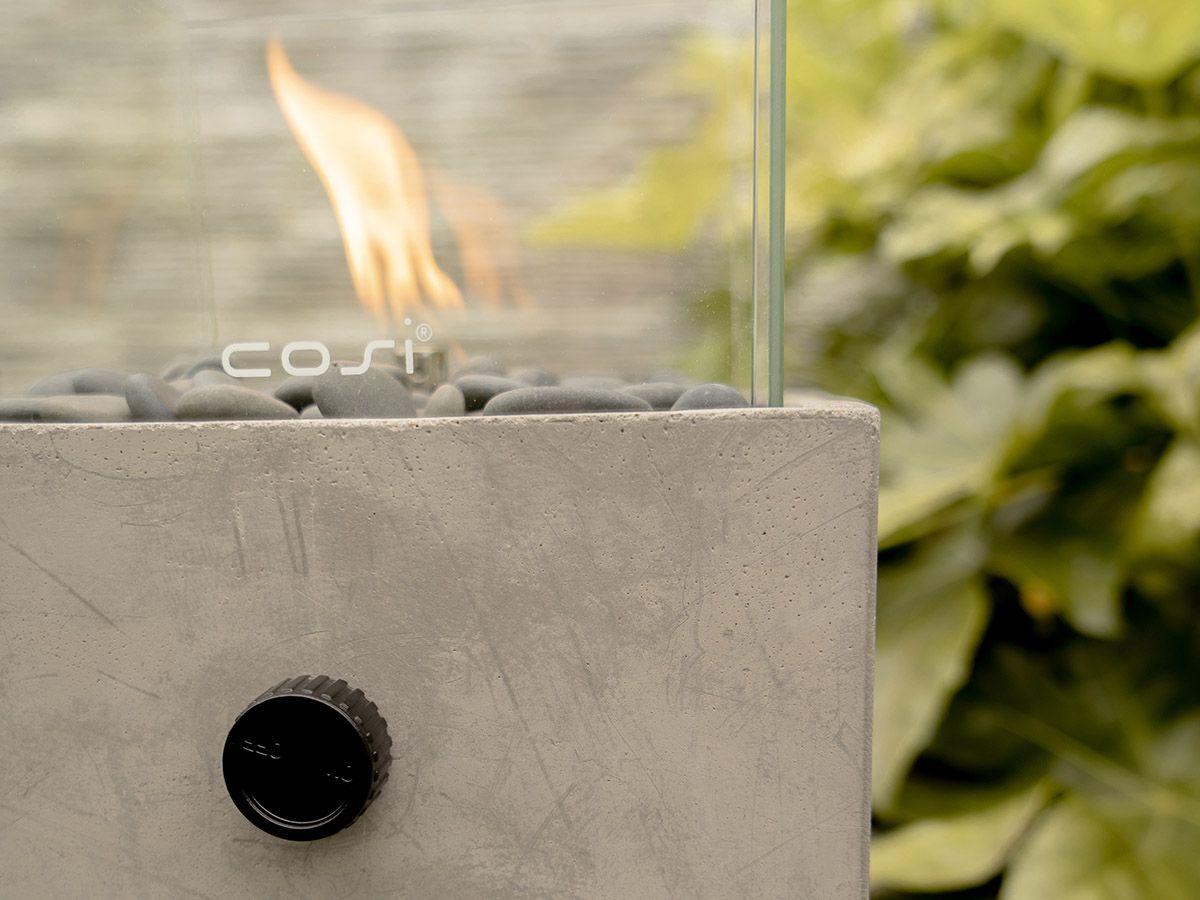 Cosi Fires Cosiscoop Cement Square Gaslaterne