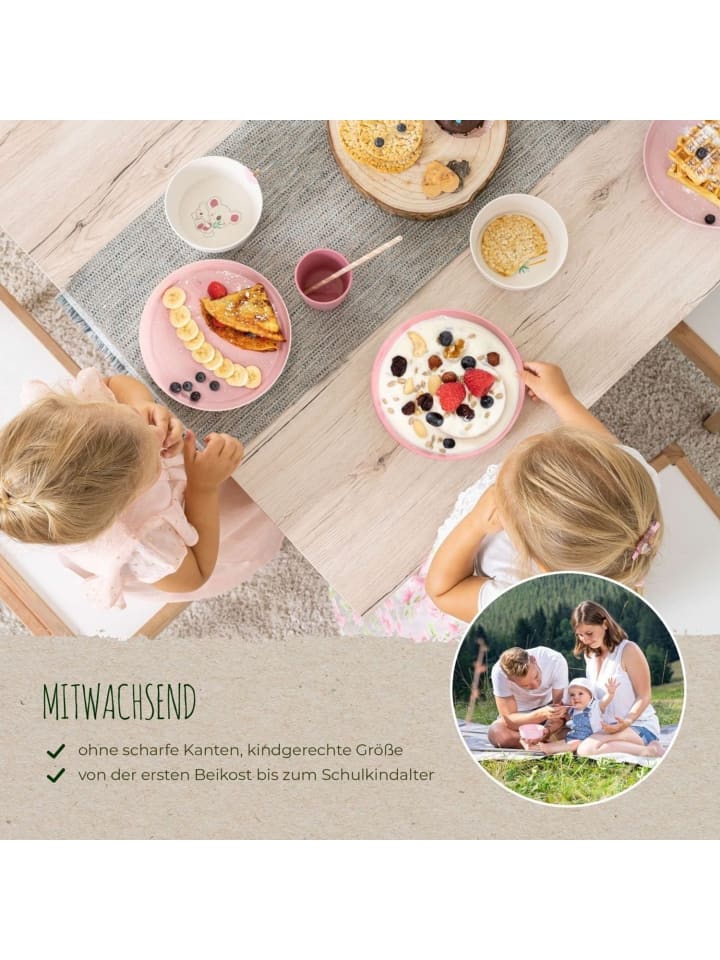 Reer Growing Schale 2er Set in Rosa ab 6 Monate günstig kaufen onesize