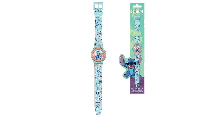 Digitaluhr Stitch