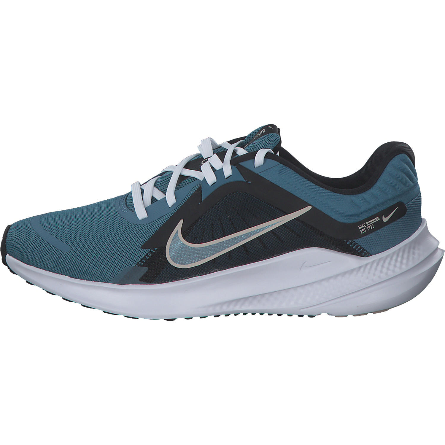 Nike Quest 5 DD9291, Schnürschuhe, Damen, noise aqua/white black fossil