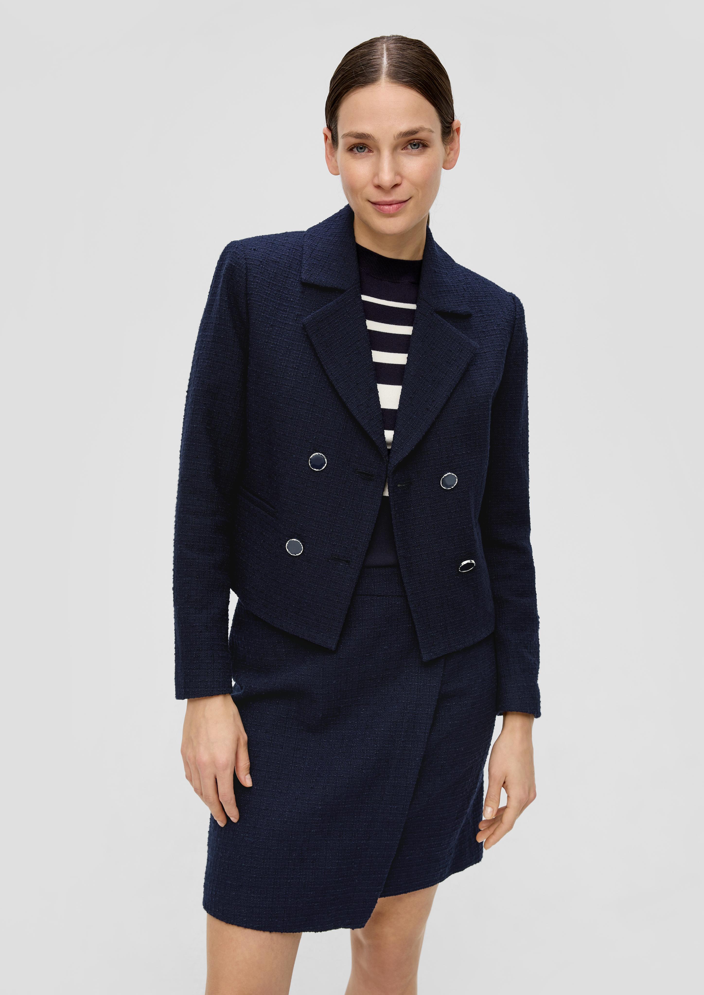 Verkürzter doppelreihiger Blazer  2139861-5959