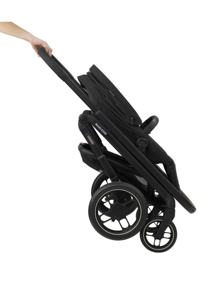 Maxi-Cosi Plaza  Kombikinderwagen Essential Black in Schwarz ab 0 Monate günstig kaufen onesize