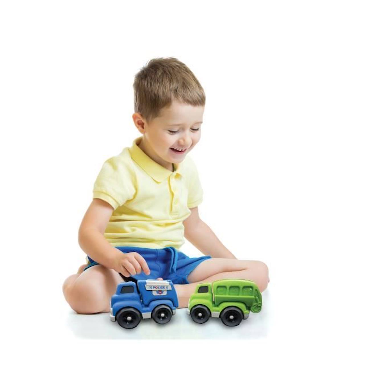 Pack de camions GM en fibres de blé, recyclable et biodégradable vert