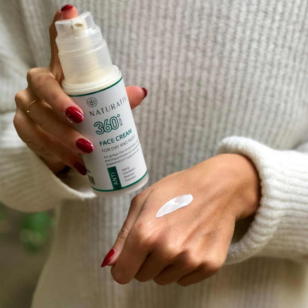naturativ Face Cream 360° AOX - anti axidation, pollution, aging, redness Crème pour le visage