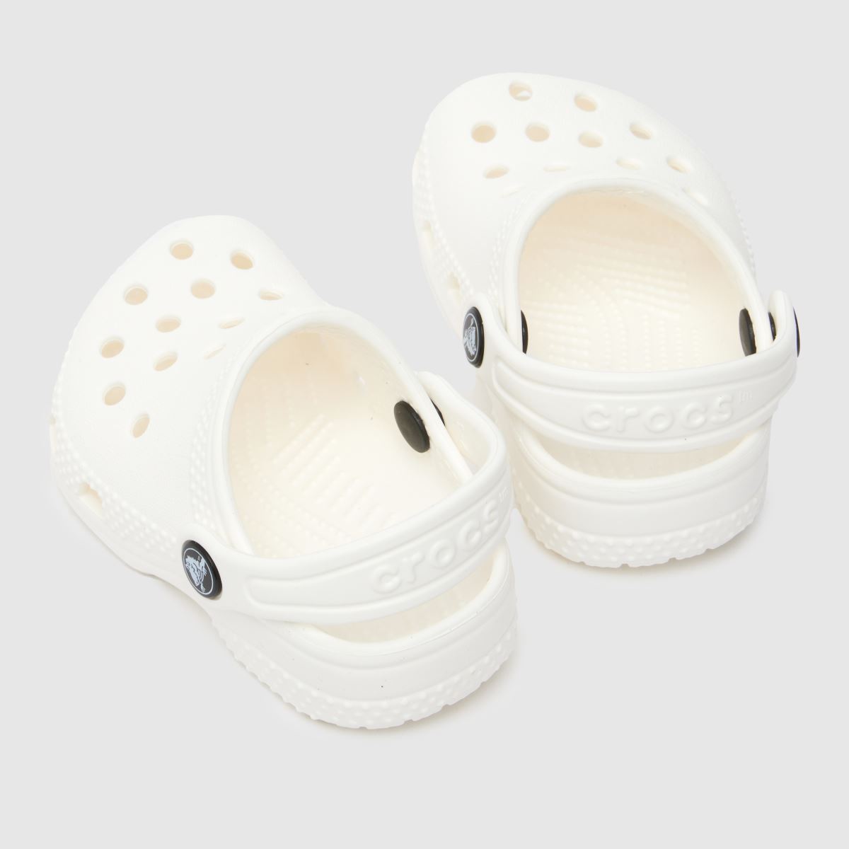 Crocs fehér kis klumpa baba szandál