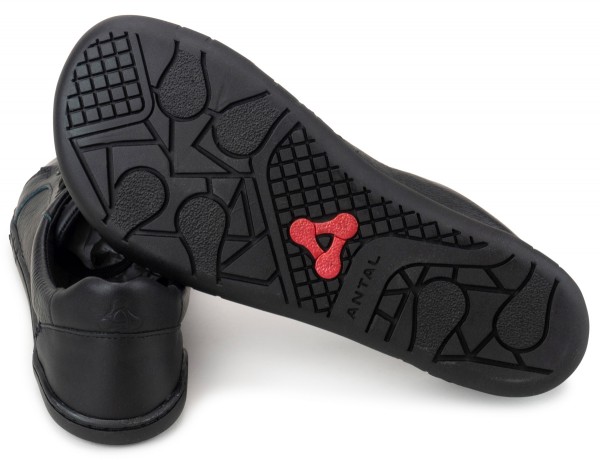 Antal ~ Camino Leder Sneaker ~ Schwarz