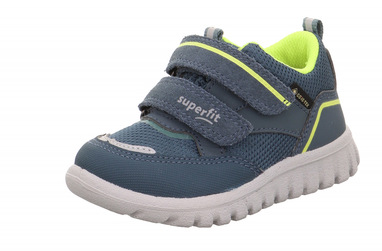 SPORT7 MINI - Blau/GelbSneaker low mit Klettverschluss