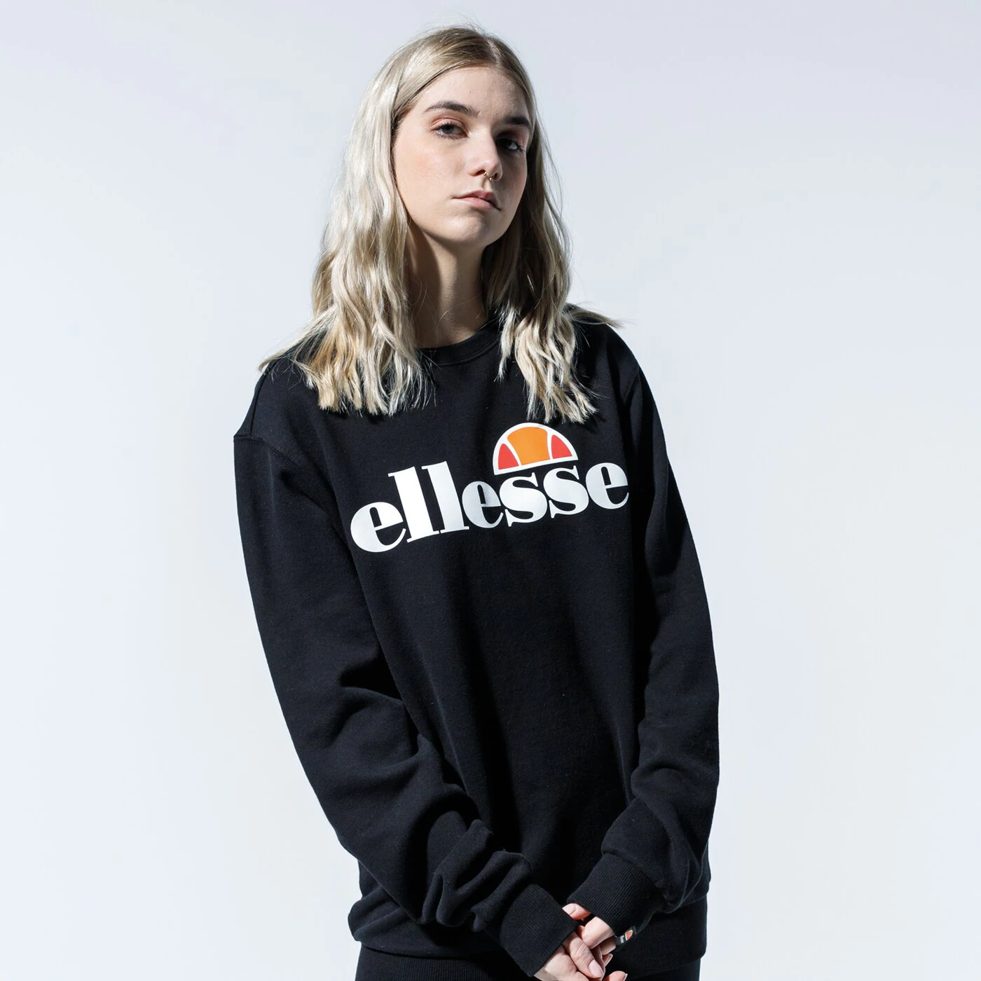 ELLESSE SWEATSHIRT AGATA BLK Schwarz