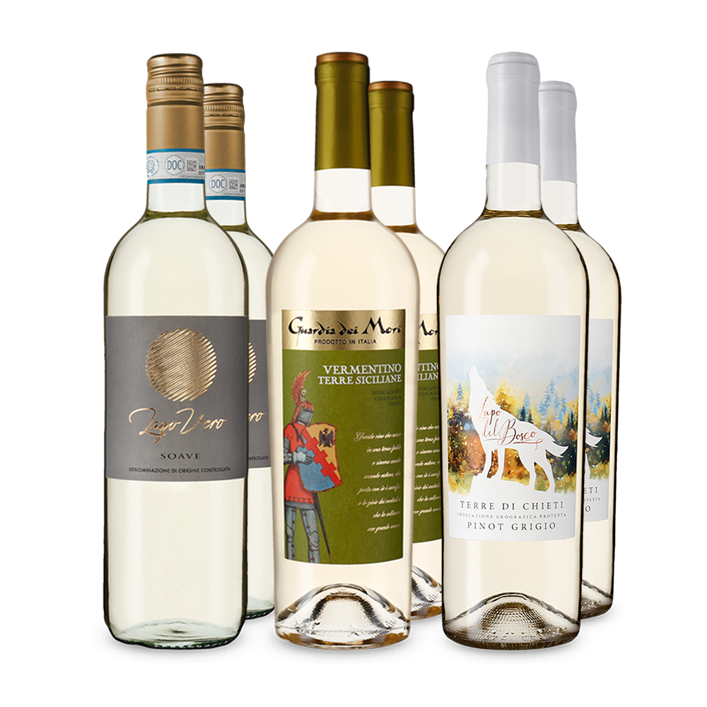 Italienischer Weißwein: unsere Verkostungsstars im Paket