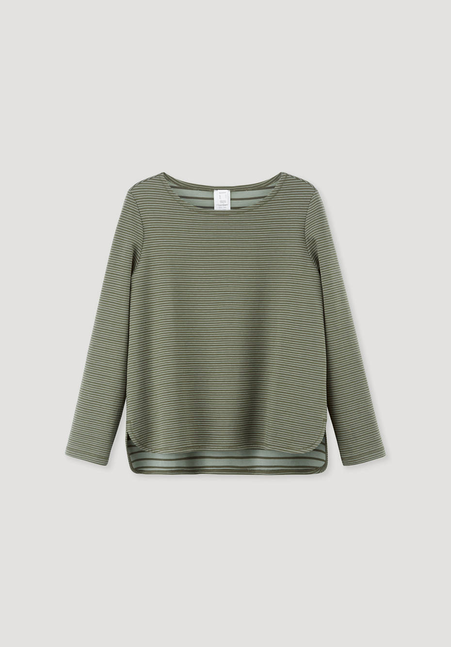 Langarm-Schlafshirt aus reiner Bio-Baumwolle
