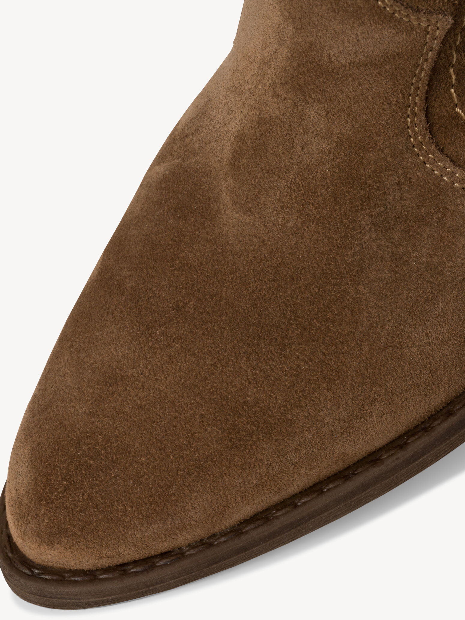 Bottes de cow-boy en cuir - marron