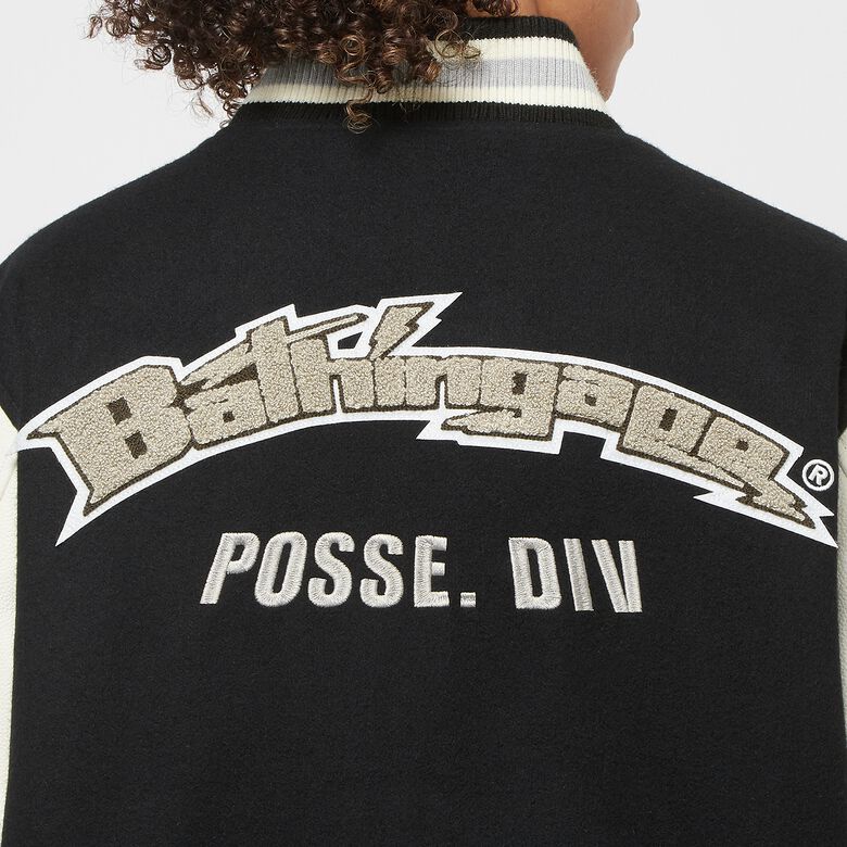 A Bathing Ape Varsity Jacket black