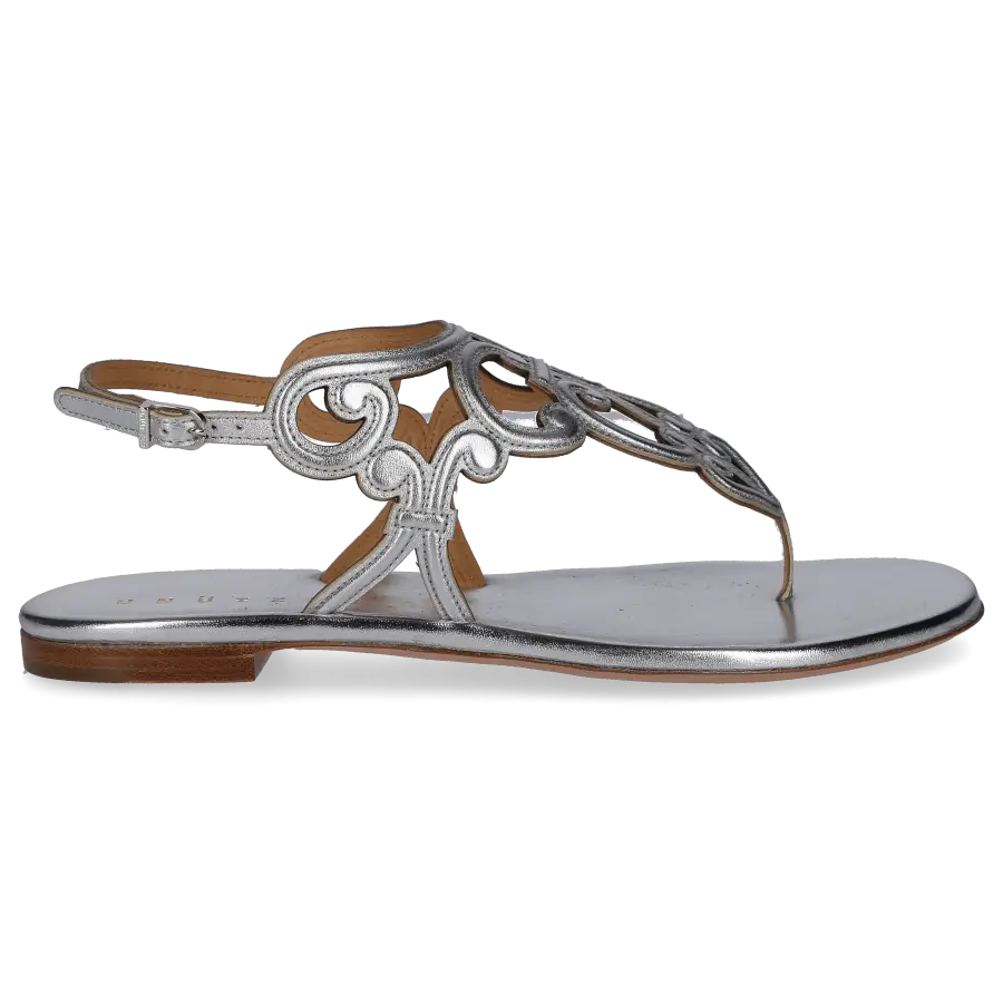 Unützer - Sandalen 772502 Kalbsleder - silber