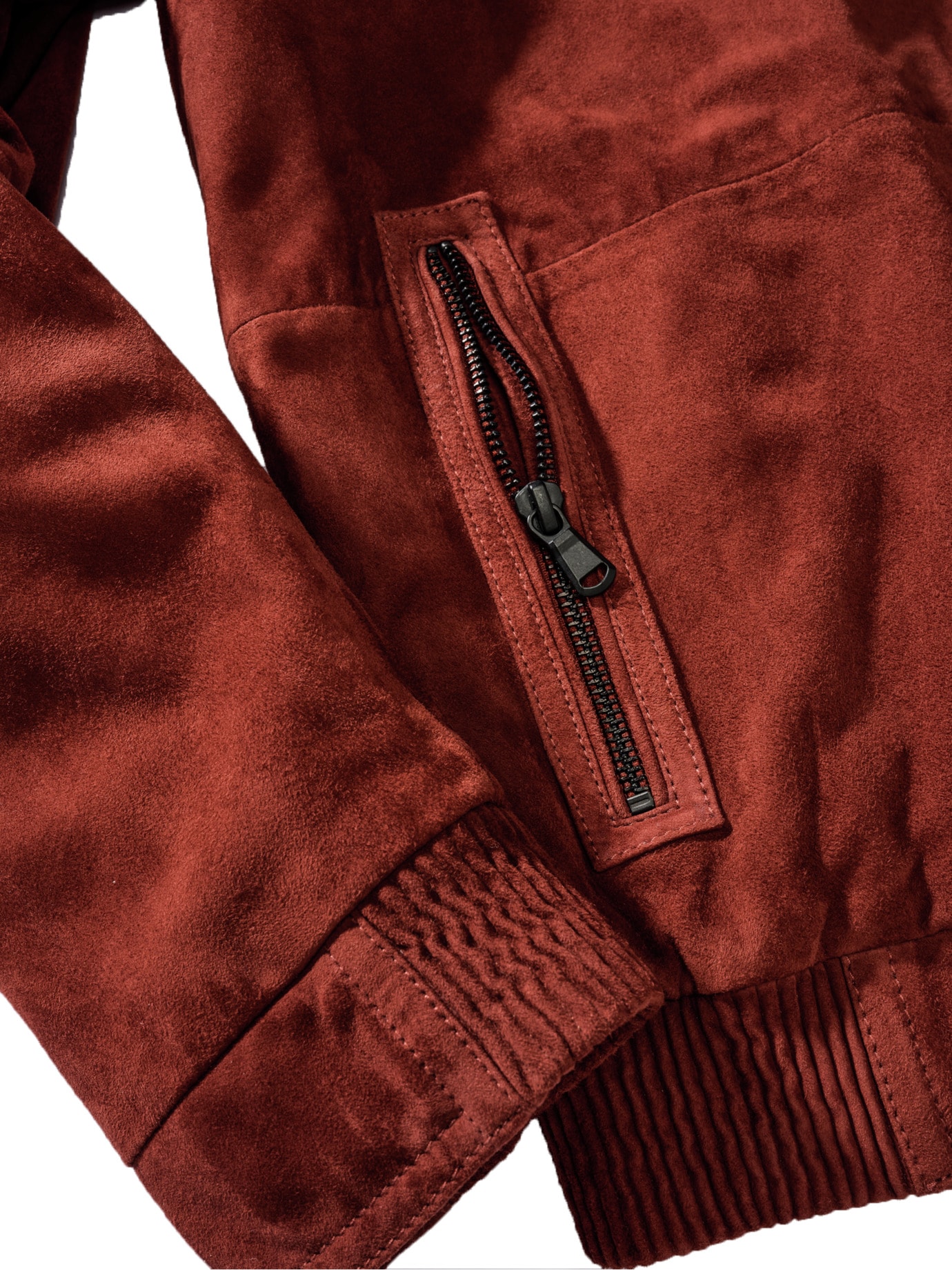 Würziger Lederblouson