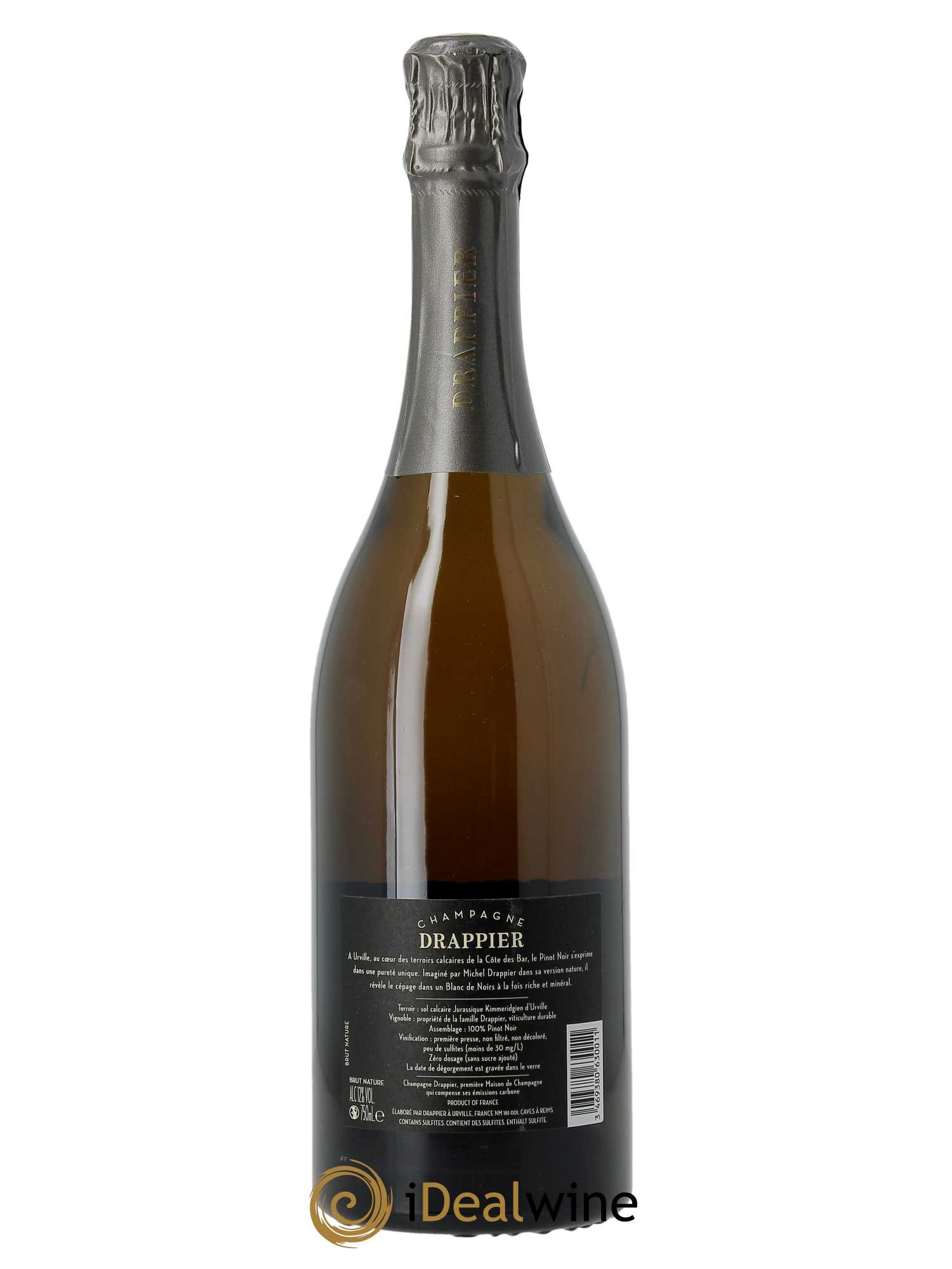 Brut Nature Drappier   - Lot de 1 Bouteille