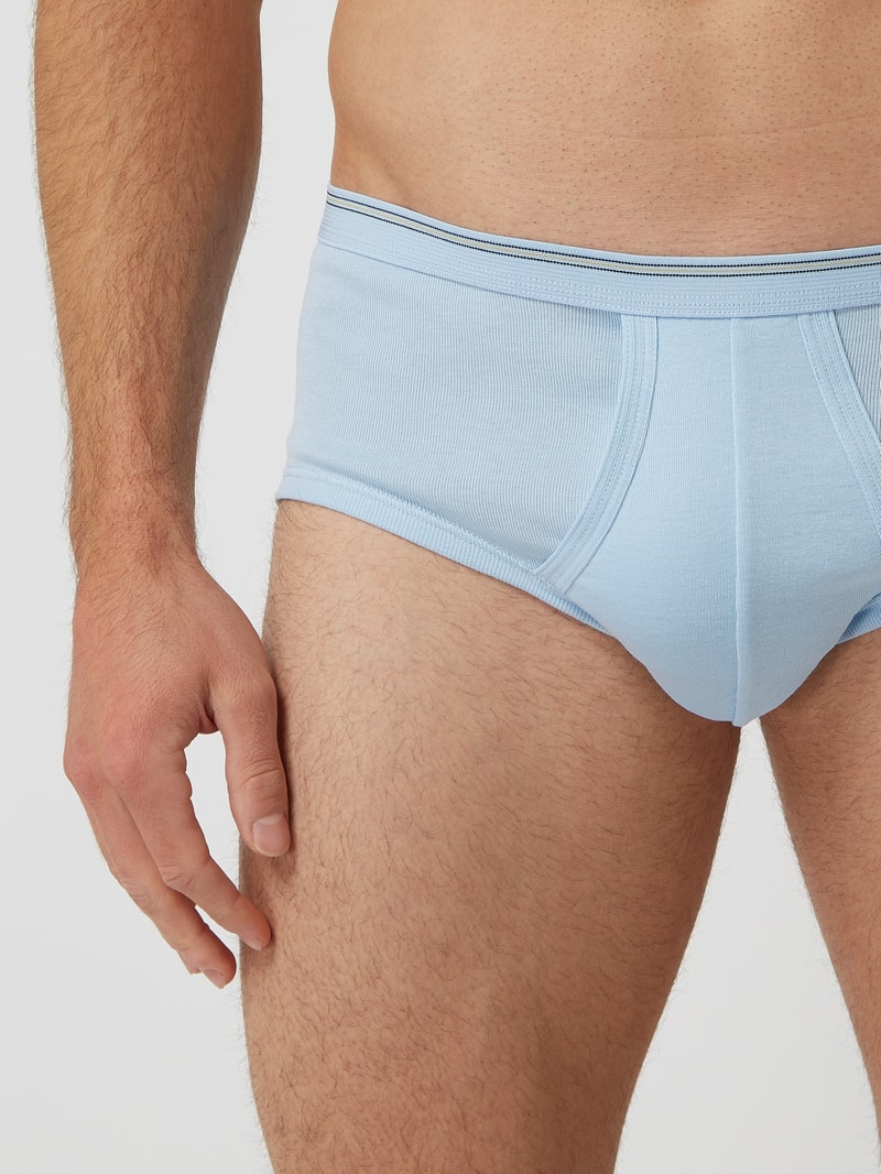 Slip aus Baumwolle in hellblau