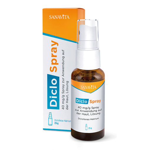DICLOSPRAY 40 mg/g Spray z.Anw.auf d.Haut Lsg.  25 g  Spray