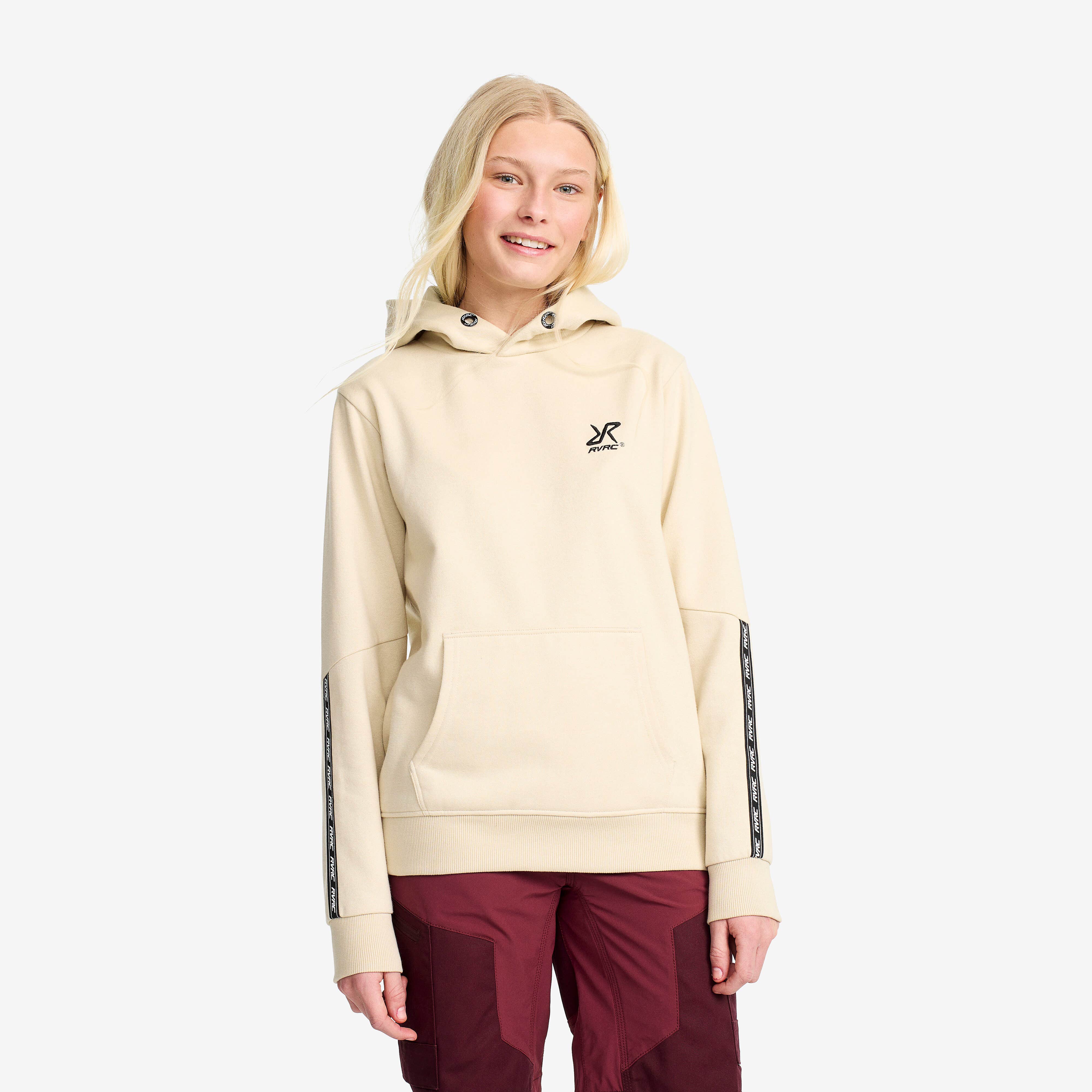 Lounge Logo Hoodie Teens Oatmeal
