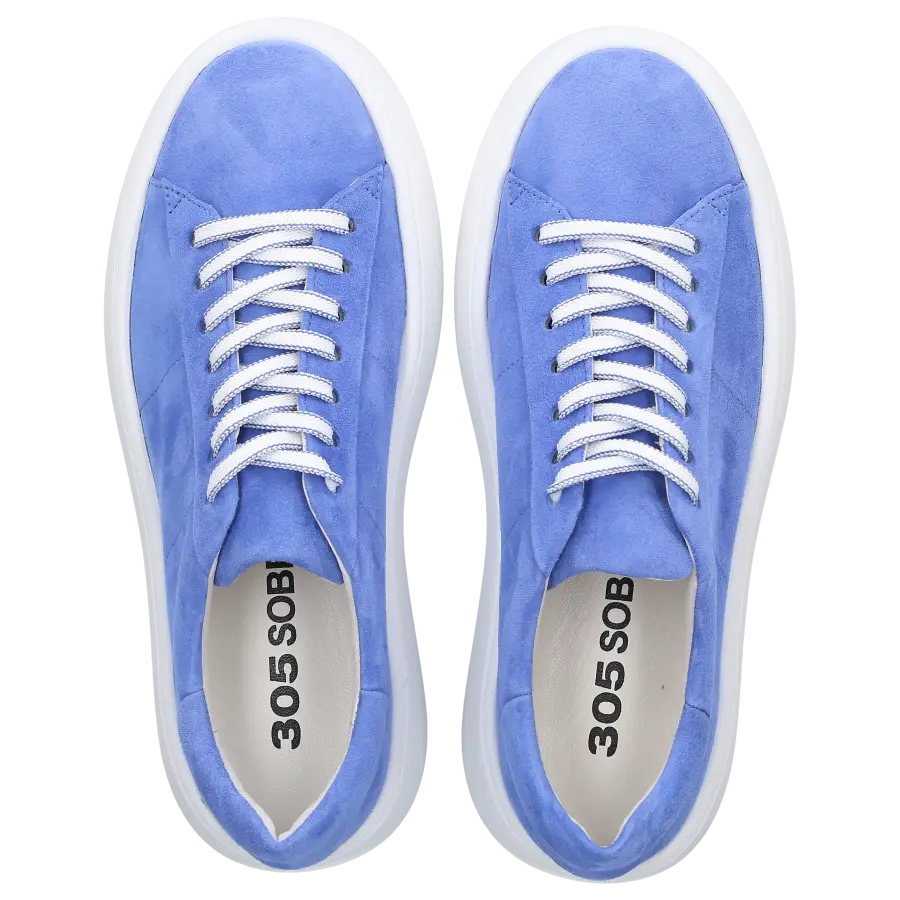 305 SOBE - Sneaker low BOND Veloursleder - blau