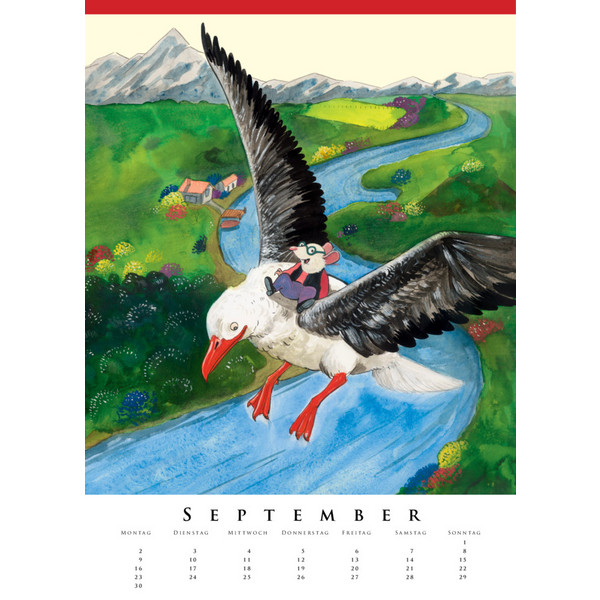 LEONARD ERLBRUCHS KINDERZIMMERKALENDER 2024 - Kalender