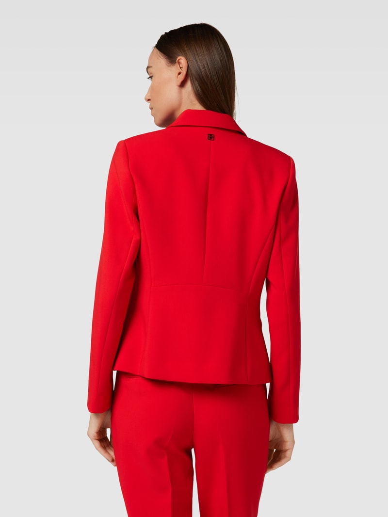 Blazer mit Knopfverschluss in rot