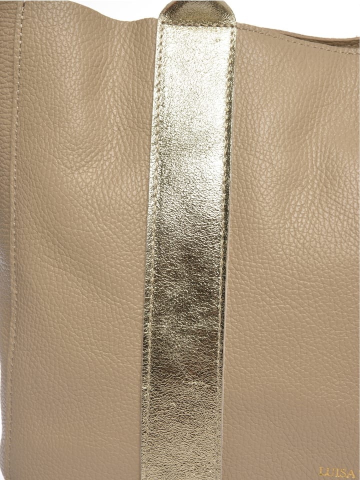 Luisa Vannini Shopper in Taupe günstig kaufen onesize