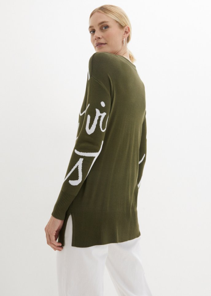Pullover mit Schriftzug